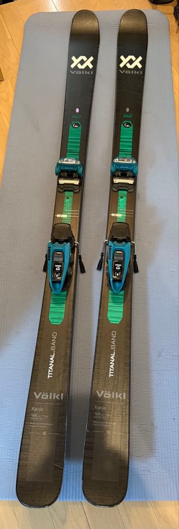 2021 VOLKL KANJO 168㎝ オールマウンテンスキー　幅84㎜
