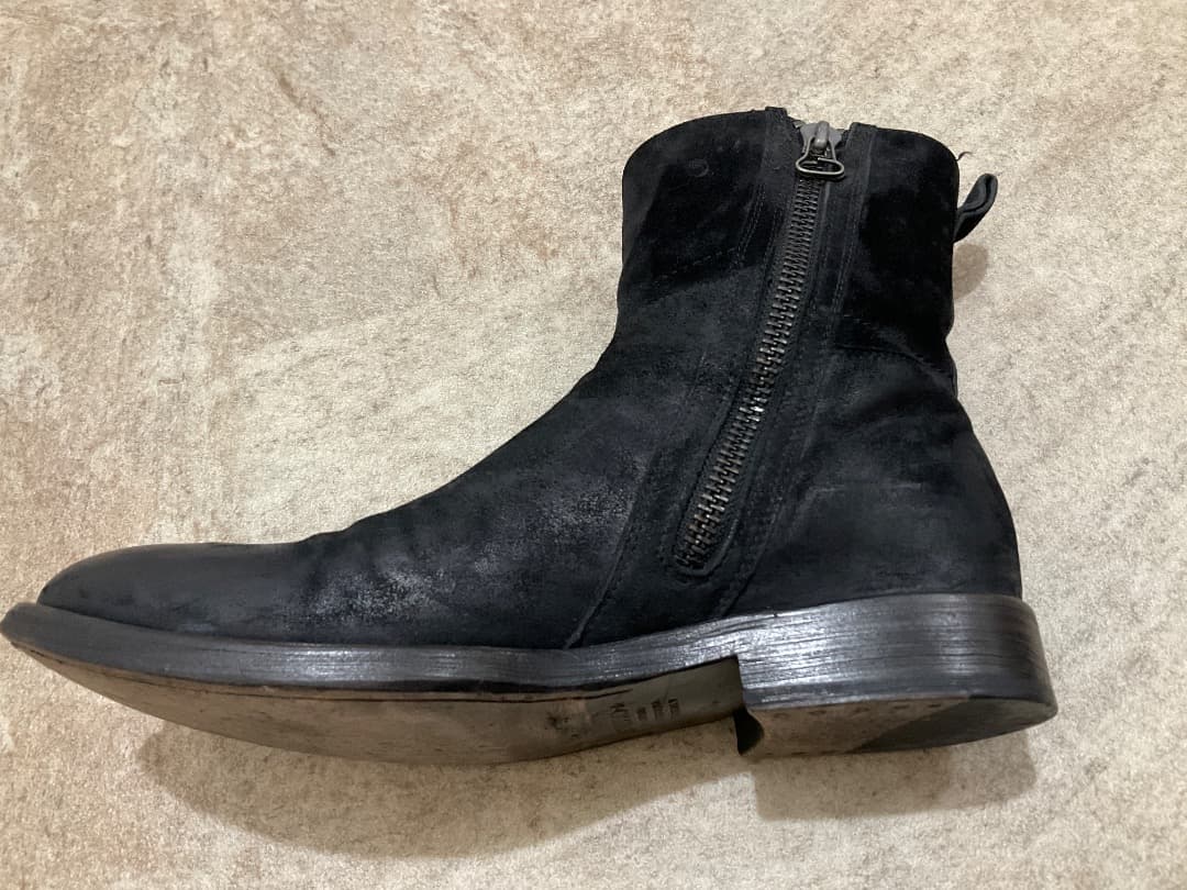 ブッテロ　BUTTERO サイドジップ　スエード　ブーツ　サイズ 41