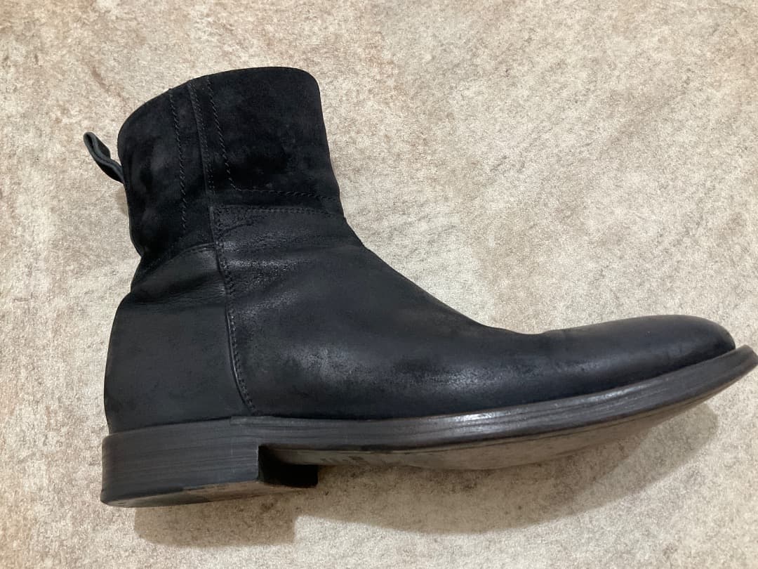 ブッテロ　BUTTERO サイドジップ　スエード　ブーツ　サイズ 41