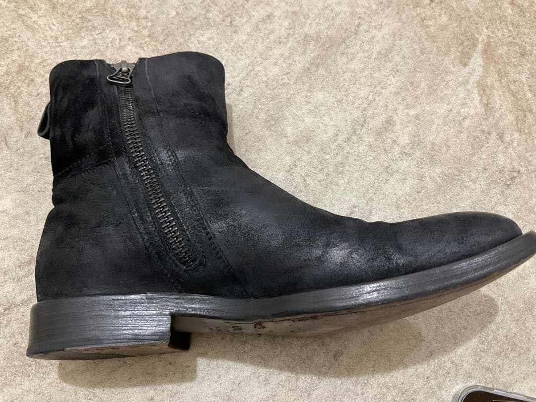 ブッテロ　BUTTERO サイドジップ　スエード　ブーツ　サイズ 41