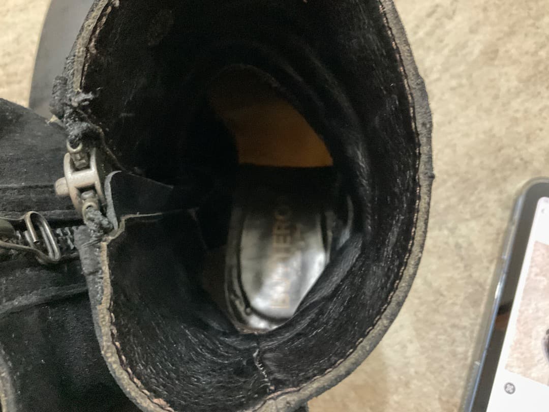 ブッテロ　BUTTERO サイドジップ　スエード　ブーツ　サイズ 41