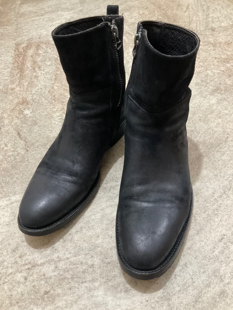 ブッテロ　BUTTERO サイドジップ　スエード　ブーツ　サイズ 41