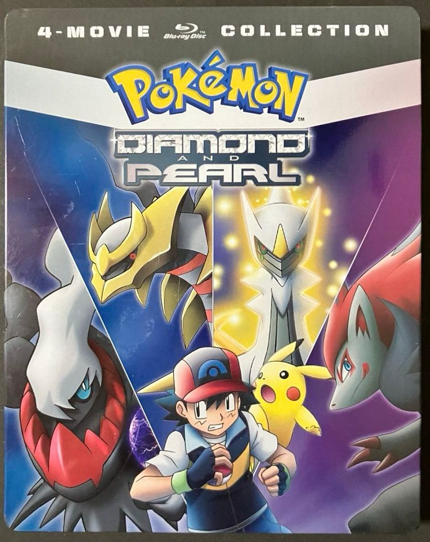 ポケモン　映画　ディアルガ　ダークライ　ゾロアーク　シェイミ　アルセウス　DVD