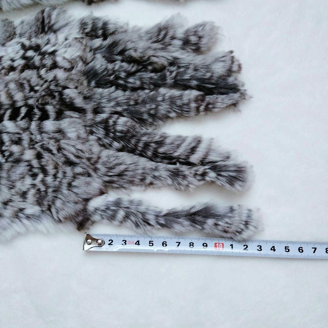 未使用タグ付き✨️ チンチラファー リアルファー マフラー