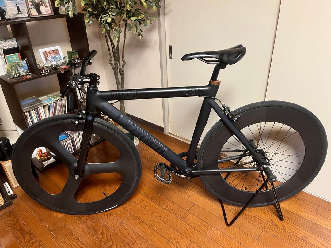 リーダー725 マットブラック ピストバイク　フルカスタム　今月限定