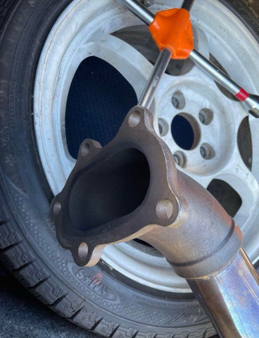 GDA 涙目　フロントパイプストレート　触媒ストレート