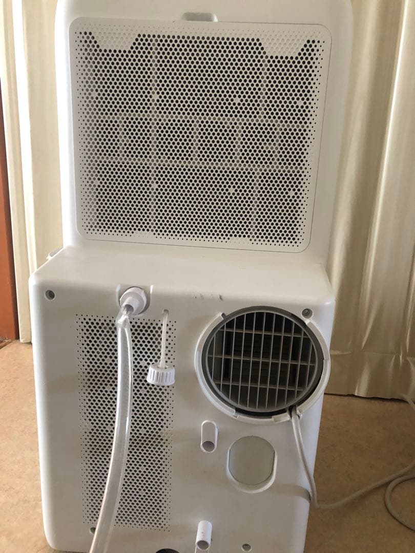 【値下げ】IRIS OHYAMA ポータブルクーラー　工事不要冷風7〜10畳用