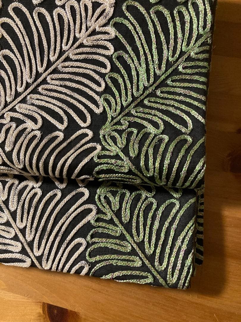 美品　洒落袋帯　無月製