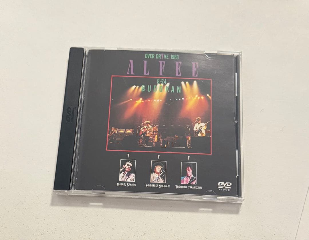 帯付THE ALFEE OVER DRIVE 1983