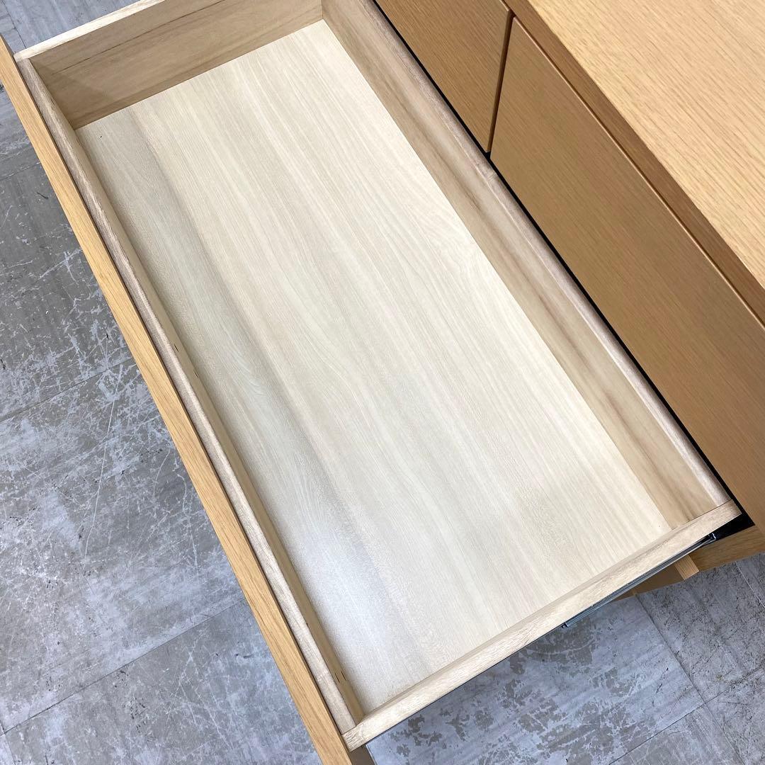 MUJI 無印良品 チェスト 引き出し 収納 4段 オーク材突板 2