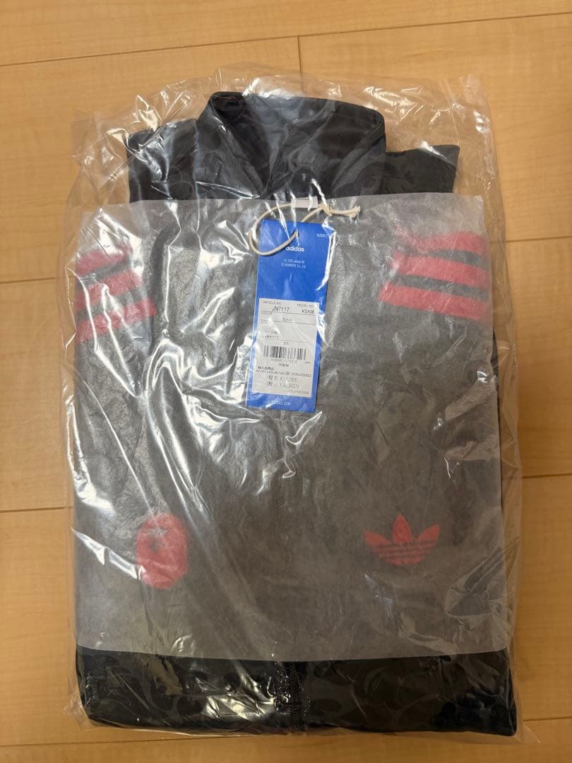 BAPE×adidas エイプ　ジャージ　トラックジャケット