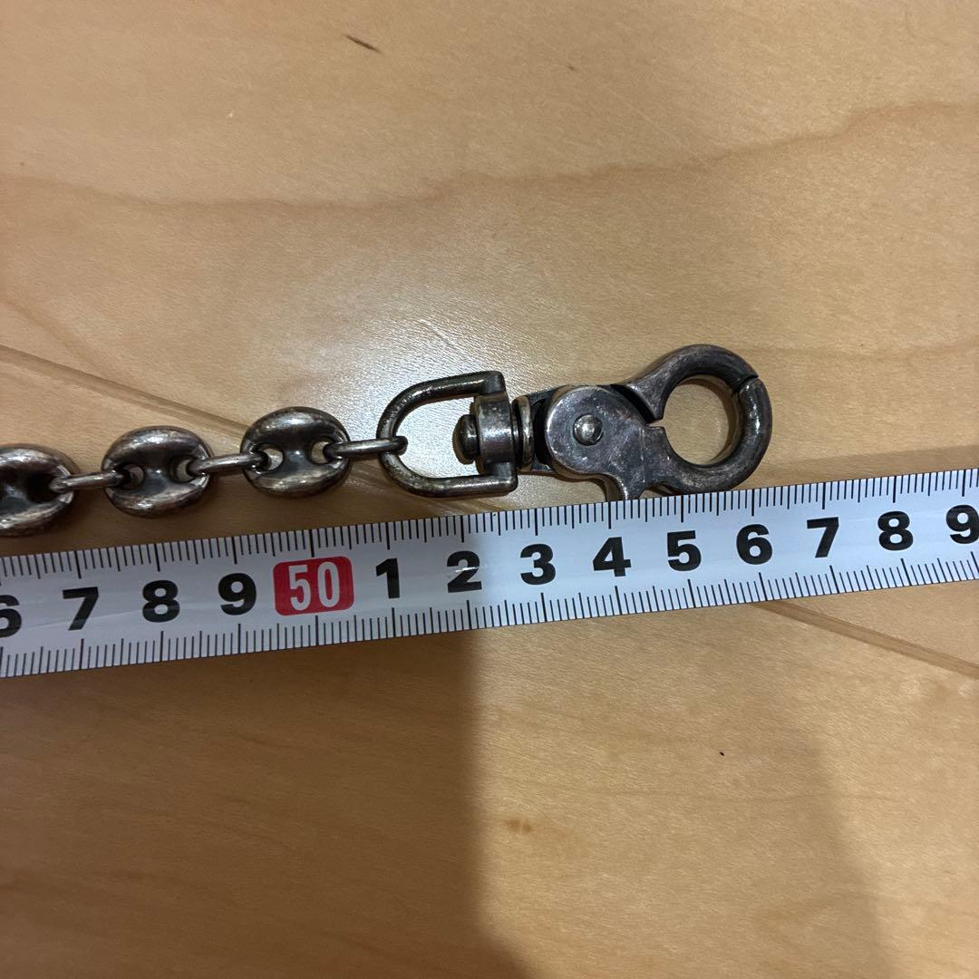 D&G ウォレットチェーン シルバー