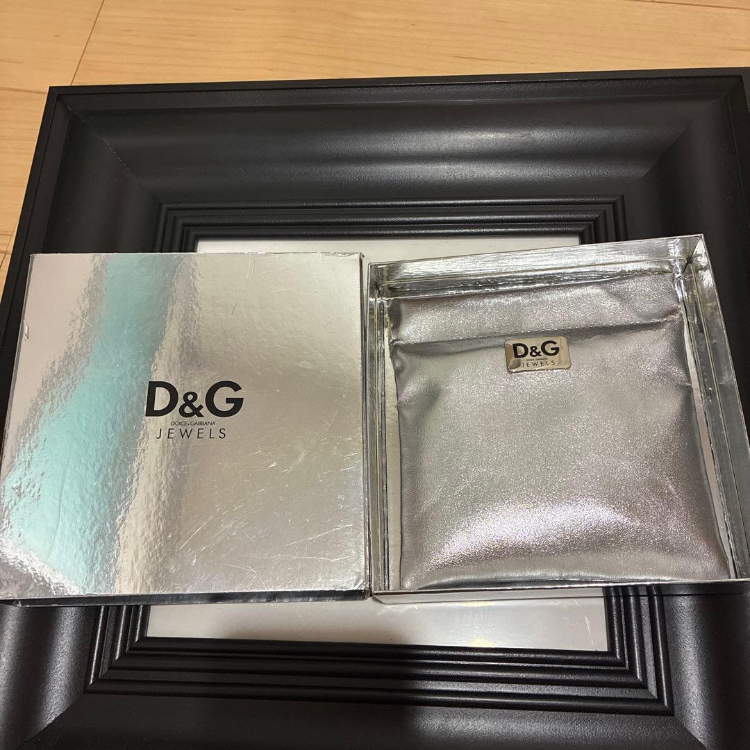 D&G ウォレットチェーン シルバー