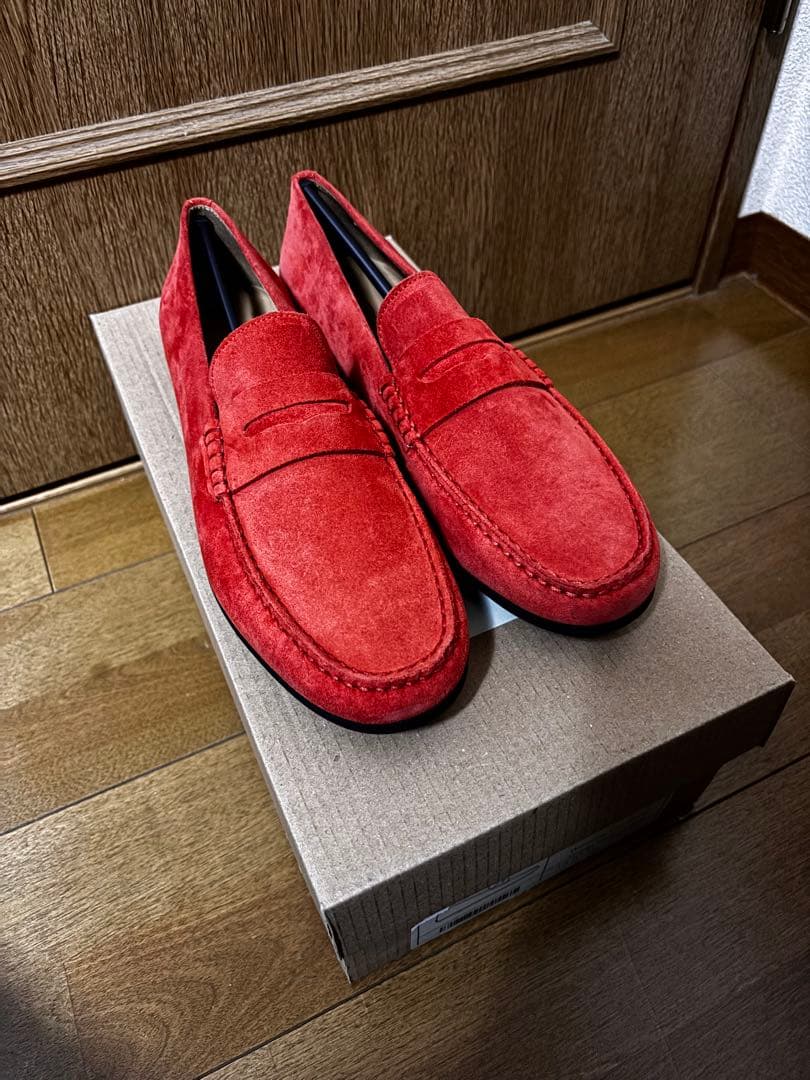 J.M.WESTON ドライビングシューズ WARNING CAR SHOE