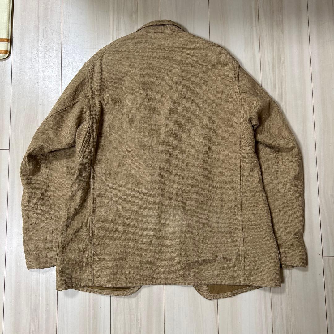 45r リネンコットンテーラードジャケット