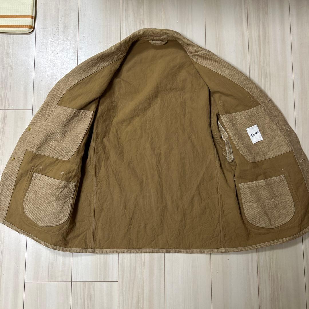 45r リネンコットンテーラードジャケット