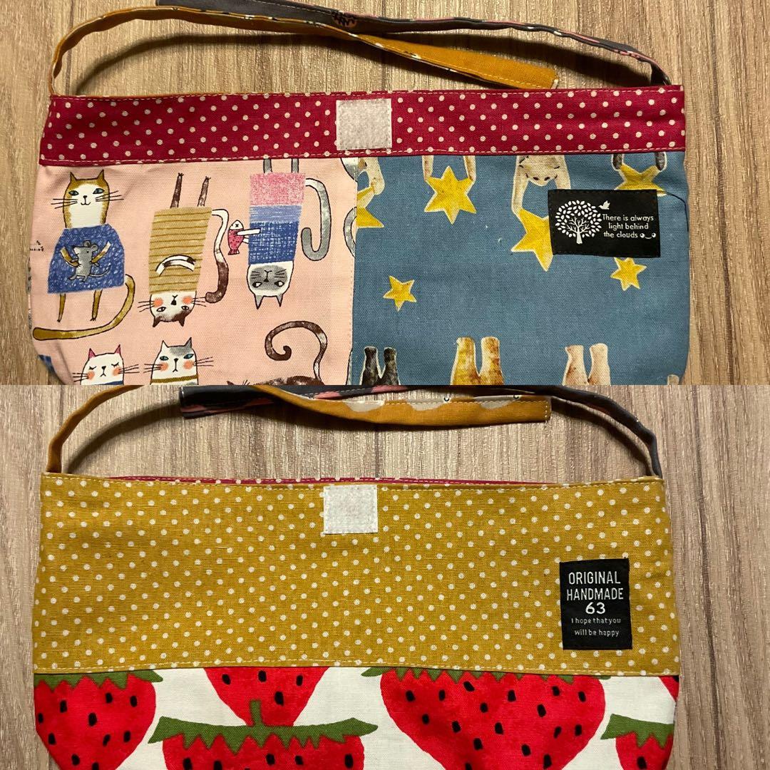 キラキラ⭐️　エプロン　& ランチバッグ