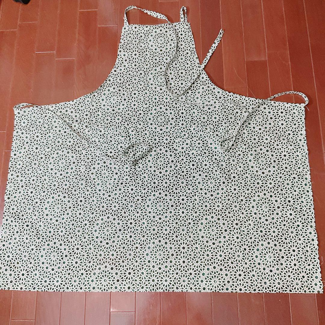 キラキラ⭐️　エプロン　& ランチバッグ