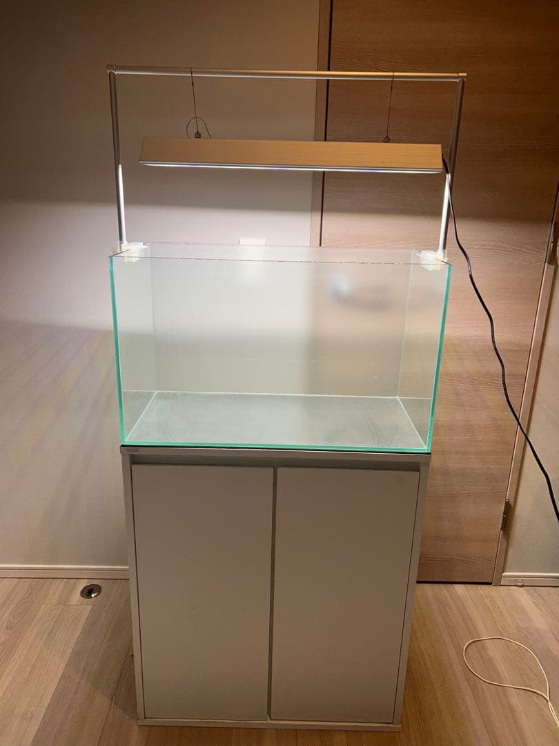 【アキ】水槽 フルセット 引き取り限定／CO2・LED・外部F付