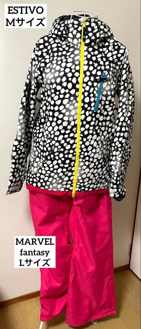 スノーボードウェアセット ESTIVO✖️MARVER fantasy