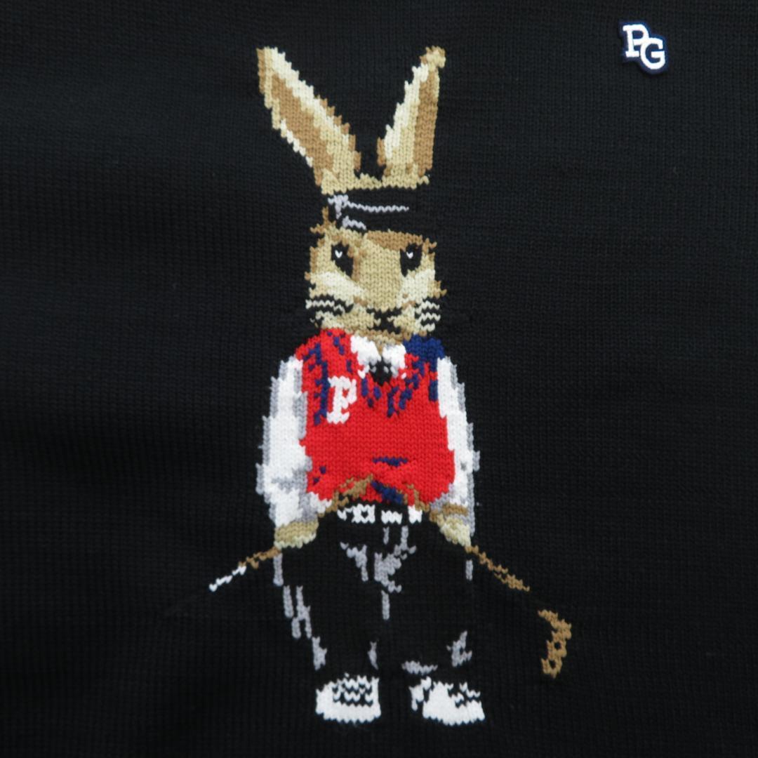 【美品】PEARLY GATES ニットセーター 1 非売品 [M7591]