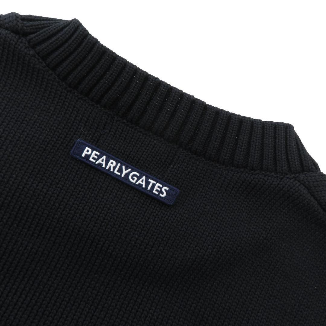 【美品】PEARLY GATES ニットセーター 1 非売品 [M7591]
