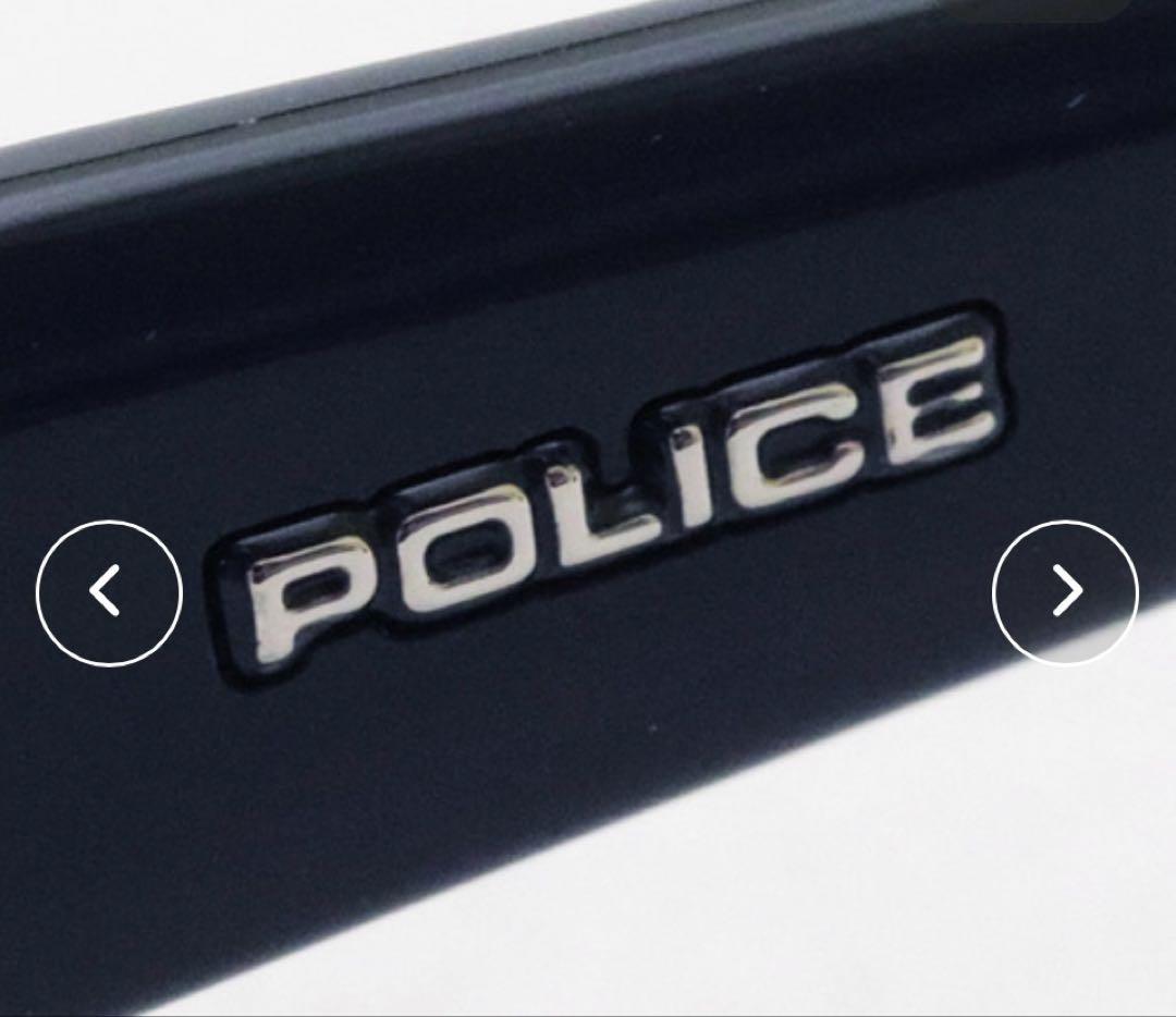 【POLICE/ポリス】スクエア サングラス SPLC60J 583X