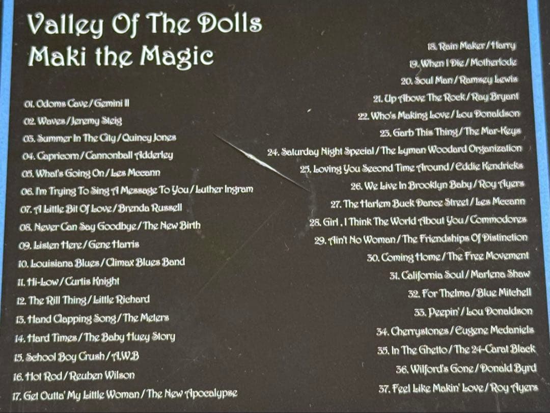 DJ Maki The Magic Mixcd Soul Jazz 2枚セット