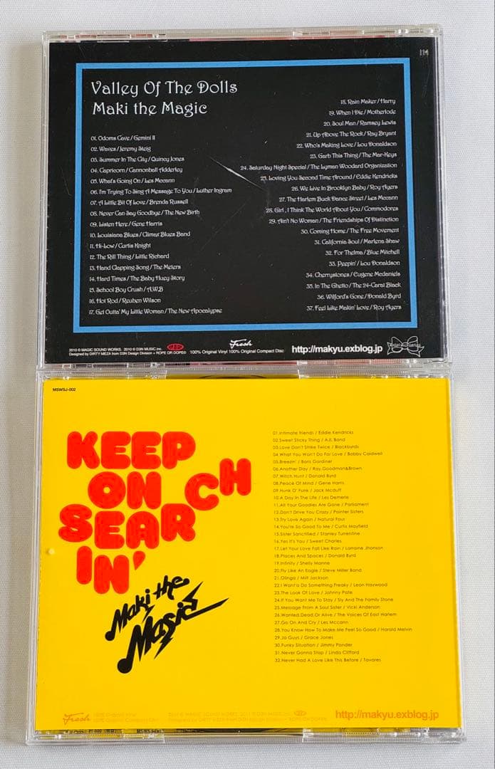 DJ Maki The Magic Mixcd Soul Jazz 2枚セット