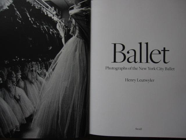 アート・デザイン・音楽 Photographs of the New York City Ballet