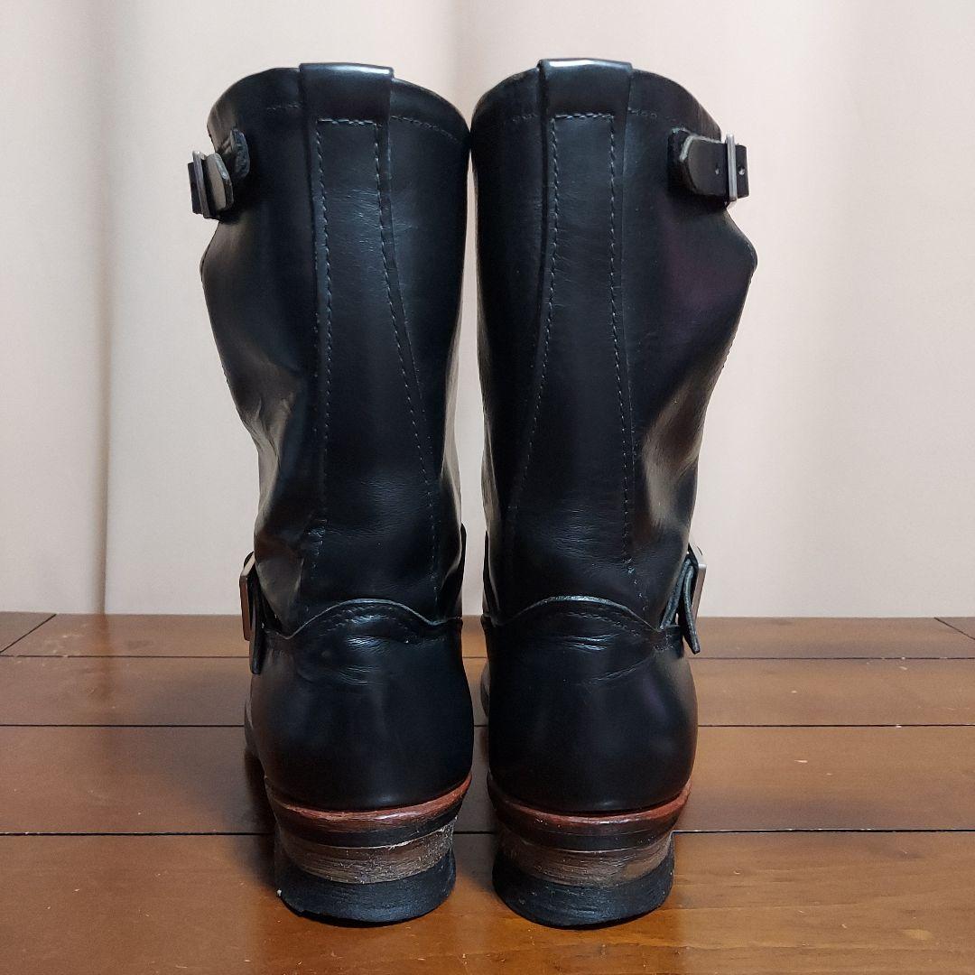 RED WING 2268 U9.5D ブラッククロム エンジニア ブーツ 美品