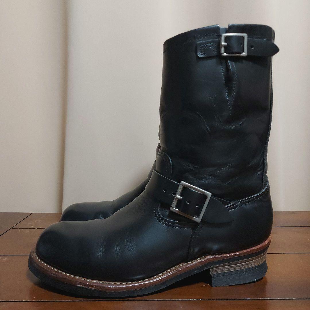 RED WING 2268 U9.5D ブラッククロム エンジニア ブーツ 美品