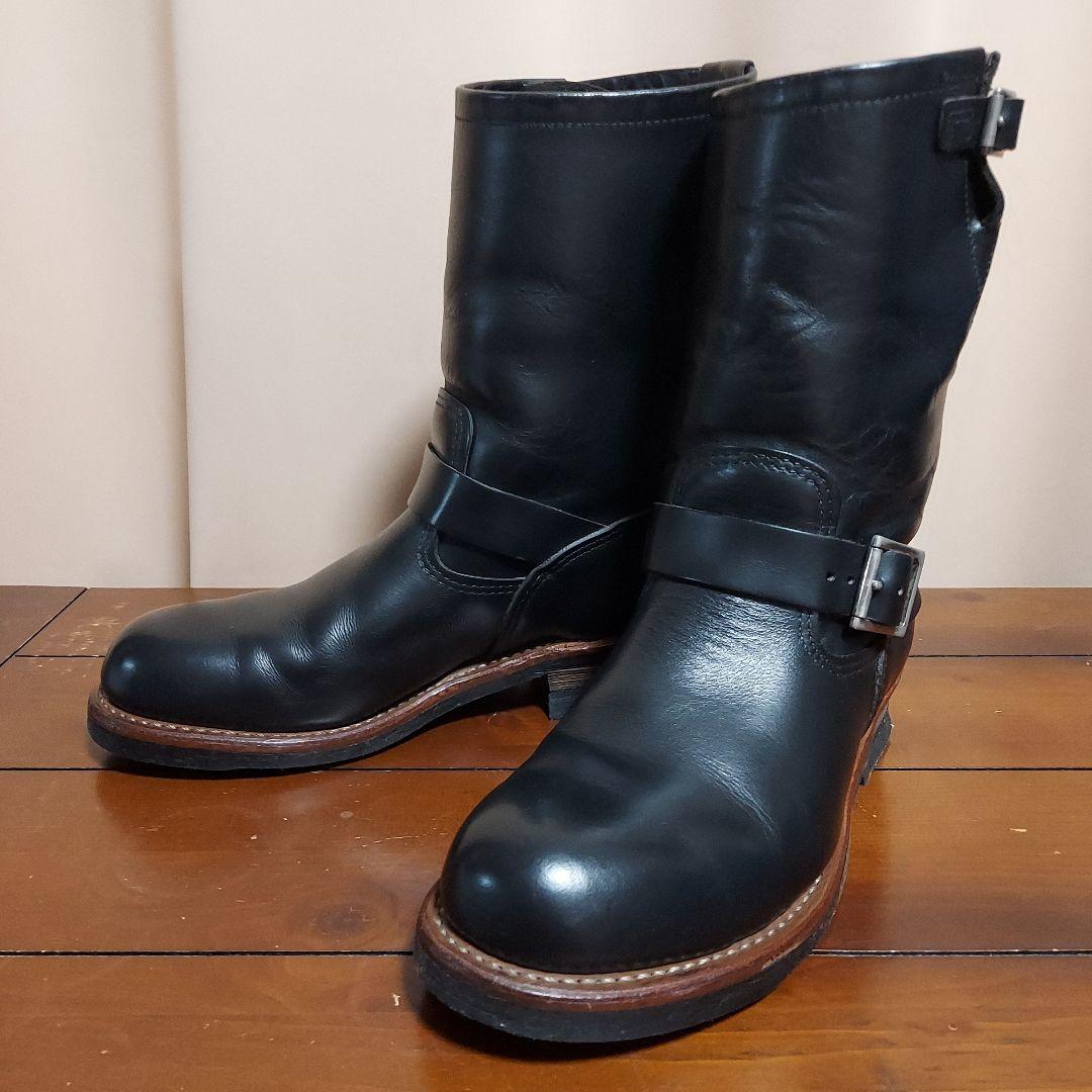 RED WING 2268 U9.5D ブラッククロム エンジニア ブーツ 美品