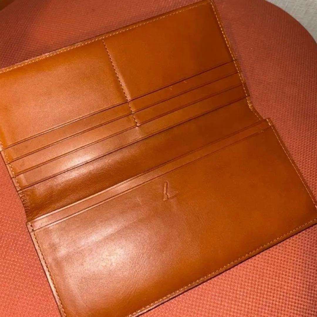 【美品】土屋鞄　長札入れ　ベルコード　長財布　メンズ