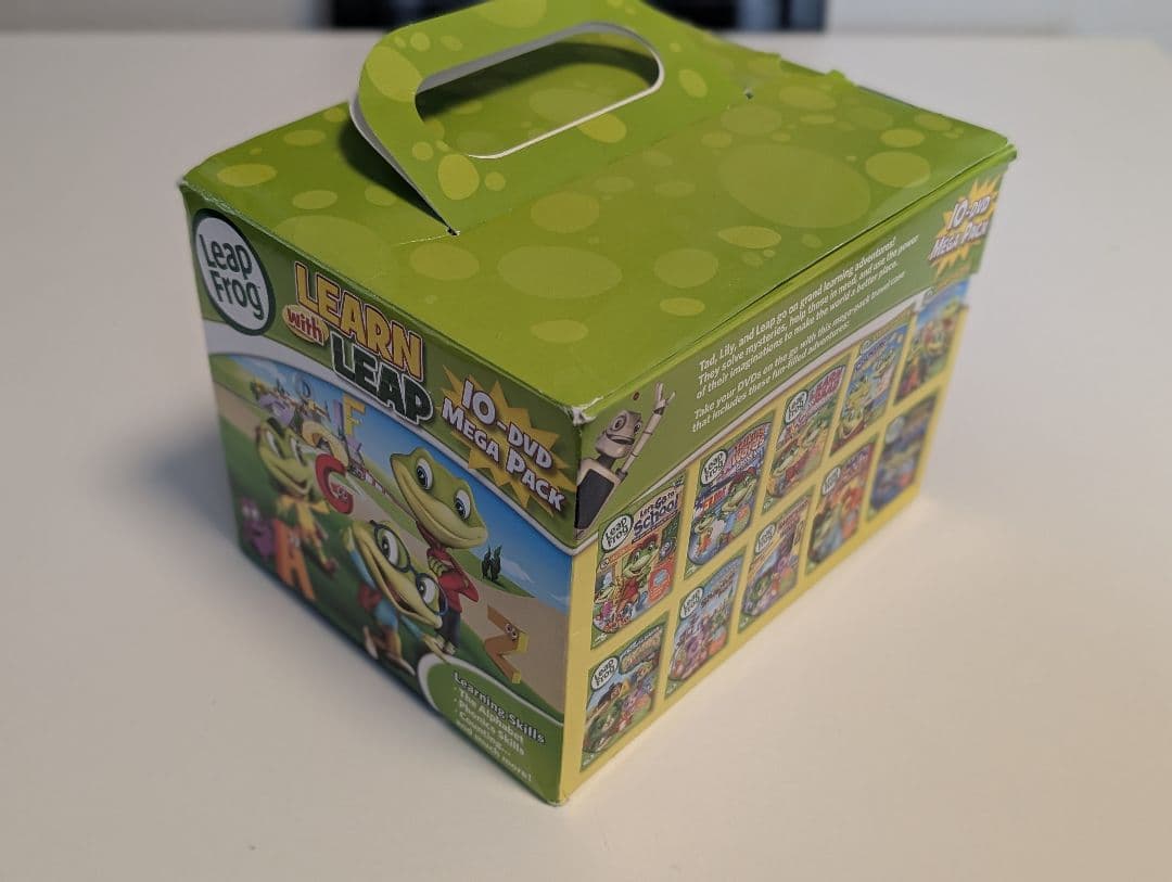 【9枚新品未開封　1枚開封済み】LeapFrog 10枚組 DVDセットパック