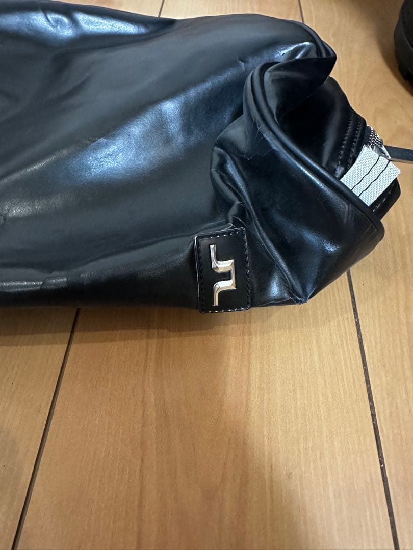 J.LINDEBERG ブラックゴルフバッグ