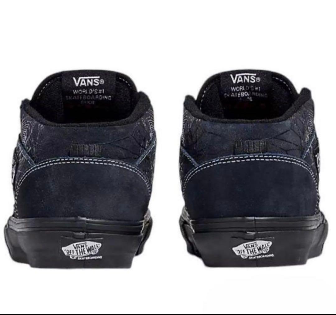 靴 VANS Skate Half Cab Web Dark Grey Black