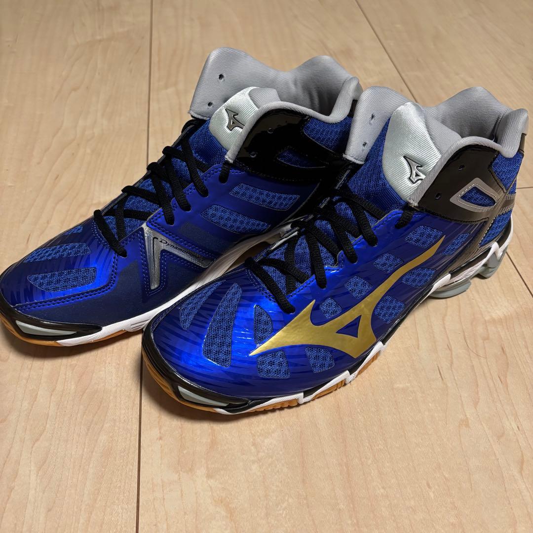ミズノ バレーボールシューズ 29cm ハイカット ウェーブライトニング
