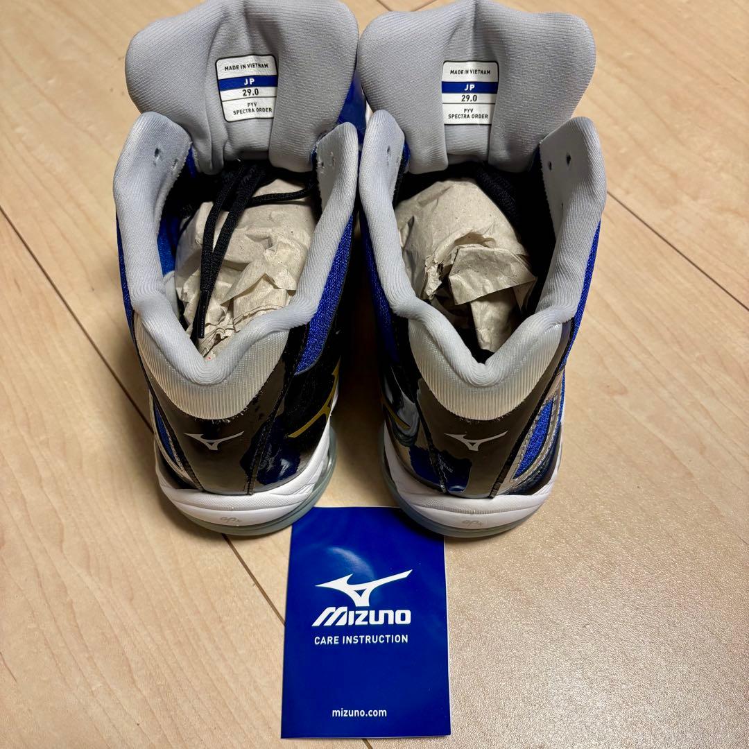 ミズノ バレーボールシューズ 29cm ハイカット ウェーブライトニング