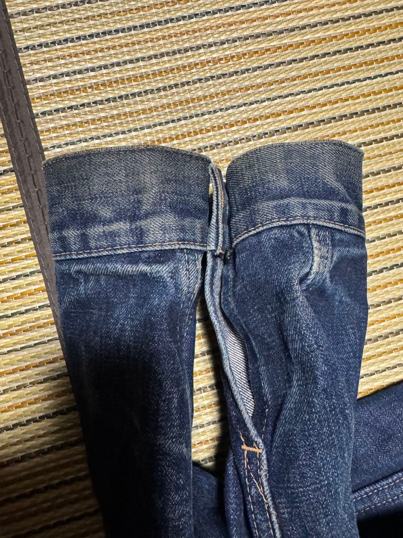 DENIME ドゥニーム デニムジャケット Gジャン W40 L相当　濃紺 古着