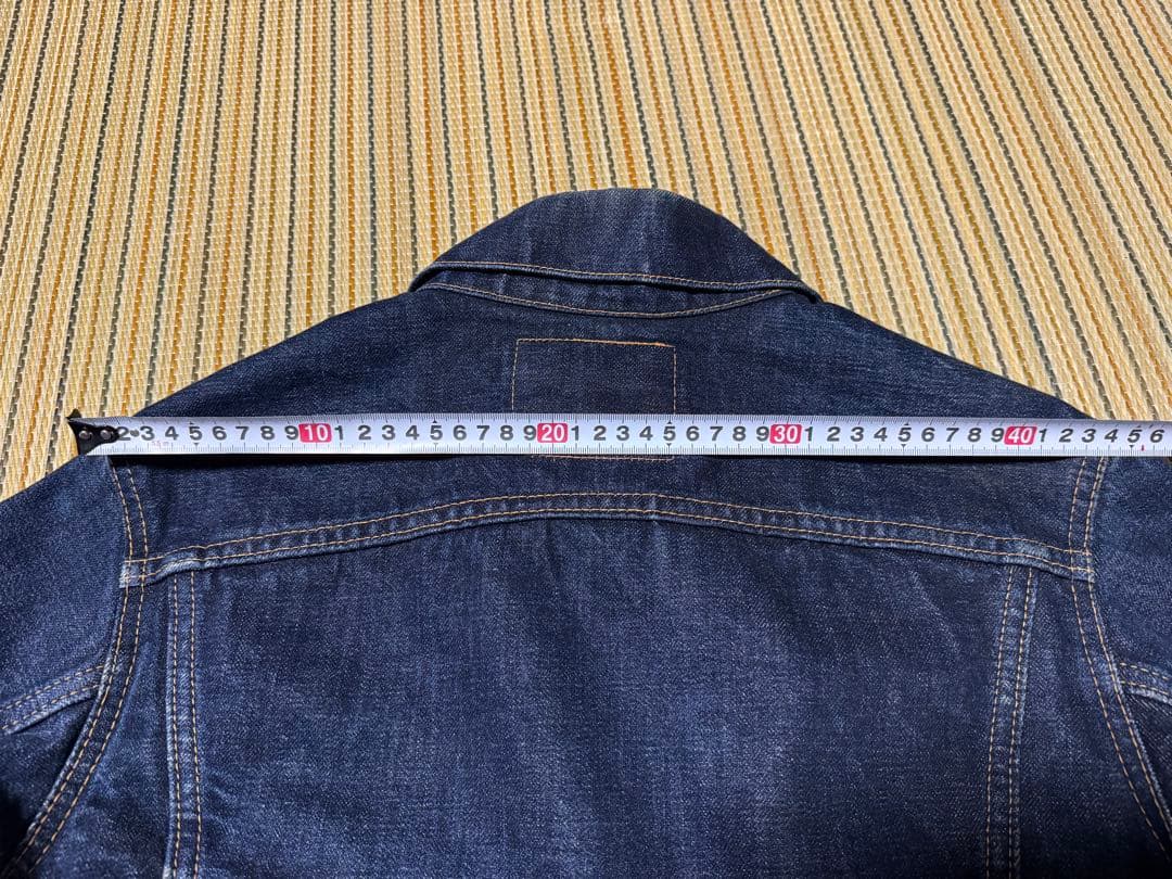 DENIME ドゥニーム デニムジャケット Gジャン W40 L相当　濃紺 古着