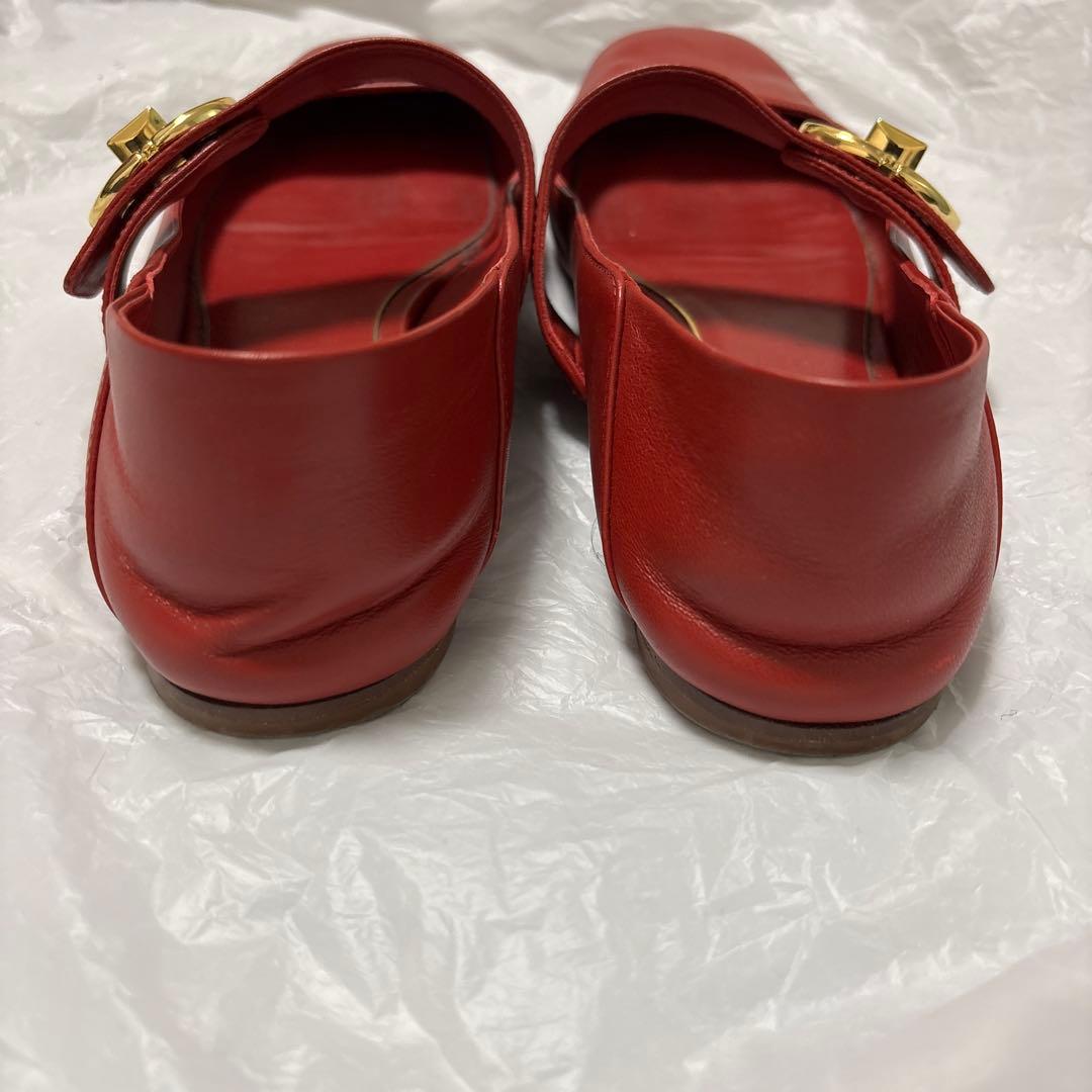 VALENTINO BALLERINA バレエシューズ 赤