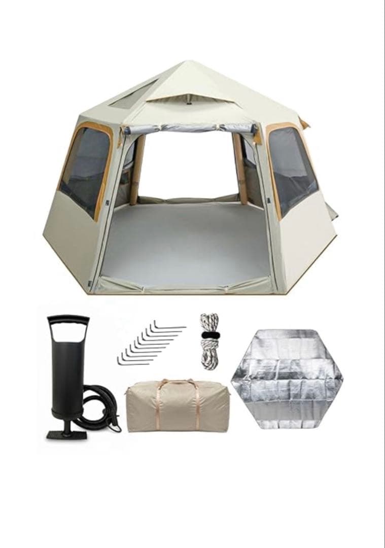 エアテント六角形　インフレータブルテント