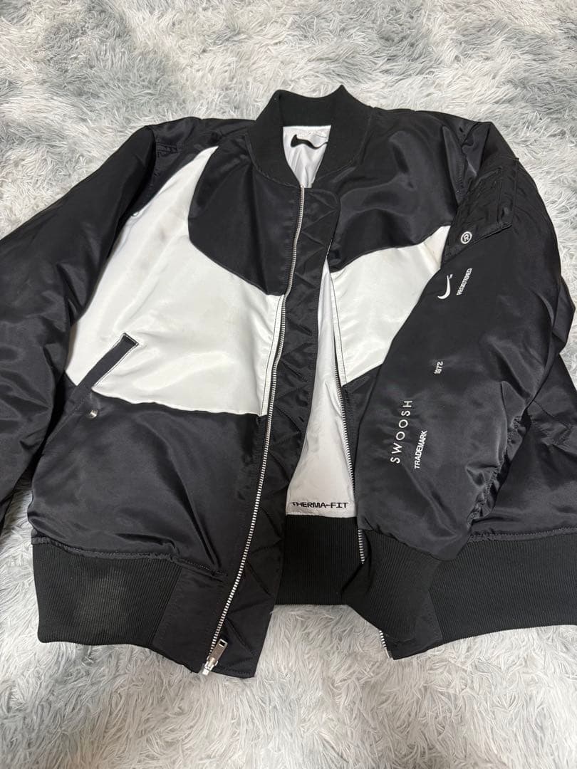 Nike MA-1スタイルジャケット ブラック