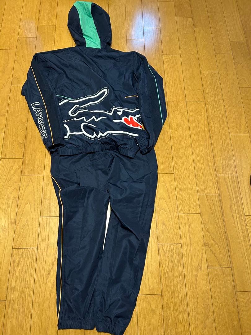 LACOSTE テニスウェア メンズ ダイヤリップストップセットアップ