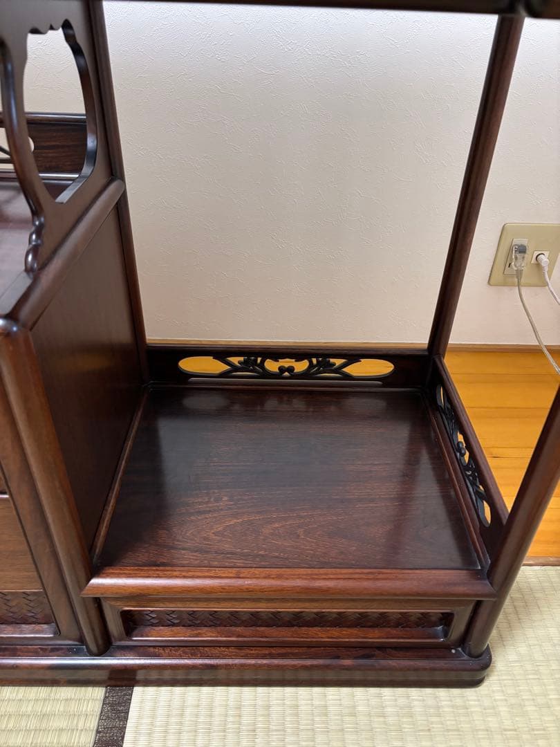 和風　箪笥　オープンシェルフ　アンティーク