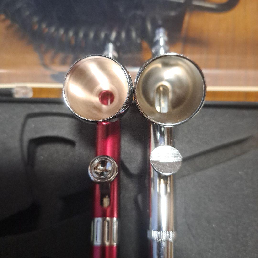 リニアコンプレッサーL5 　レギュレーター&　エアブラシ2本セット