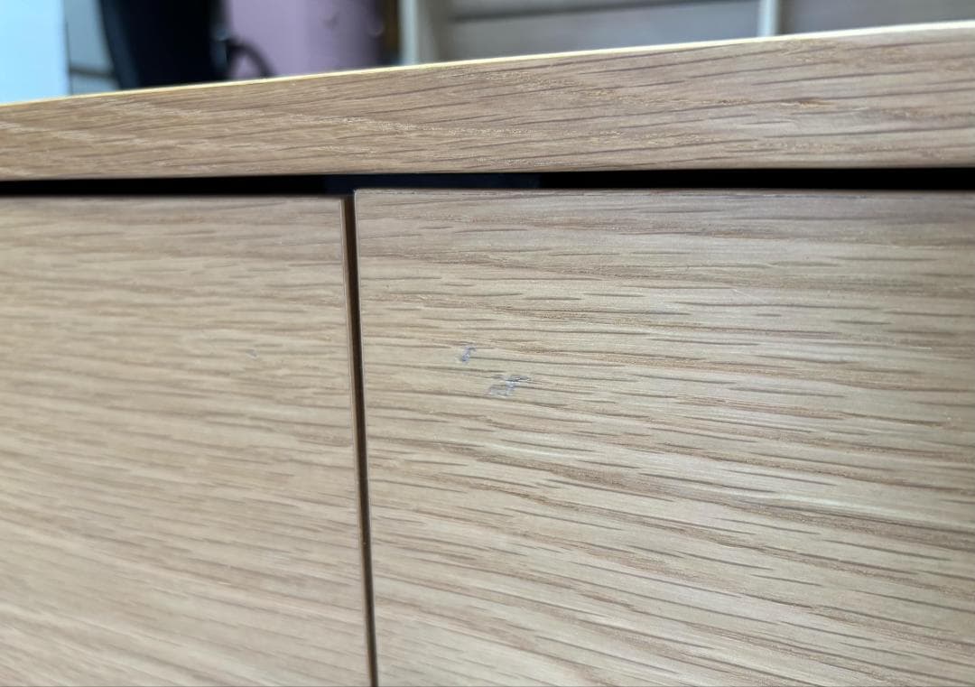 うめぼしMUJI 無印良品 オーク材スタッキングシェルフキャビネットキレイ