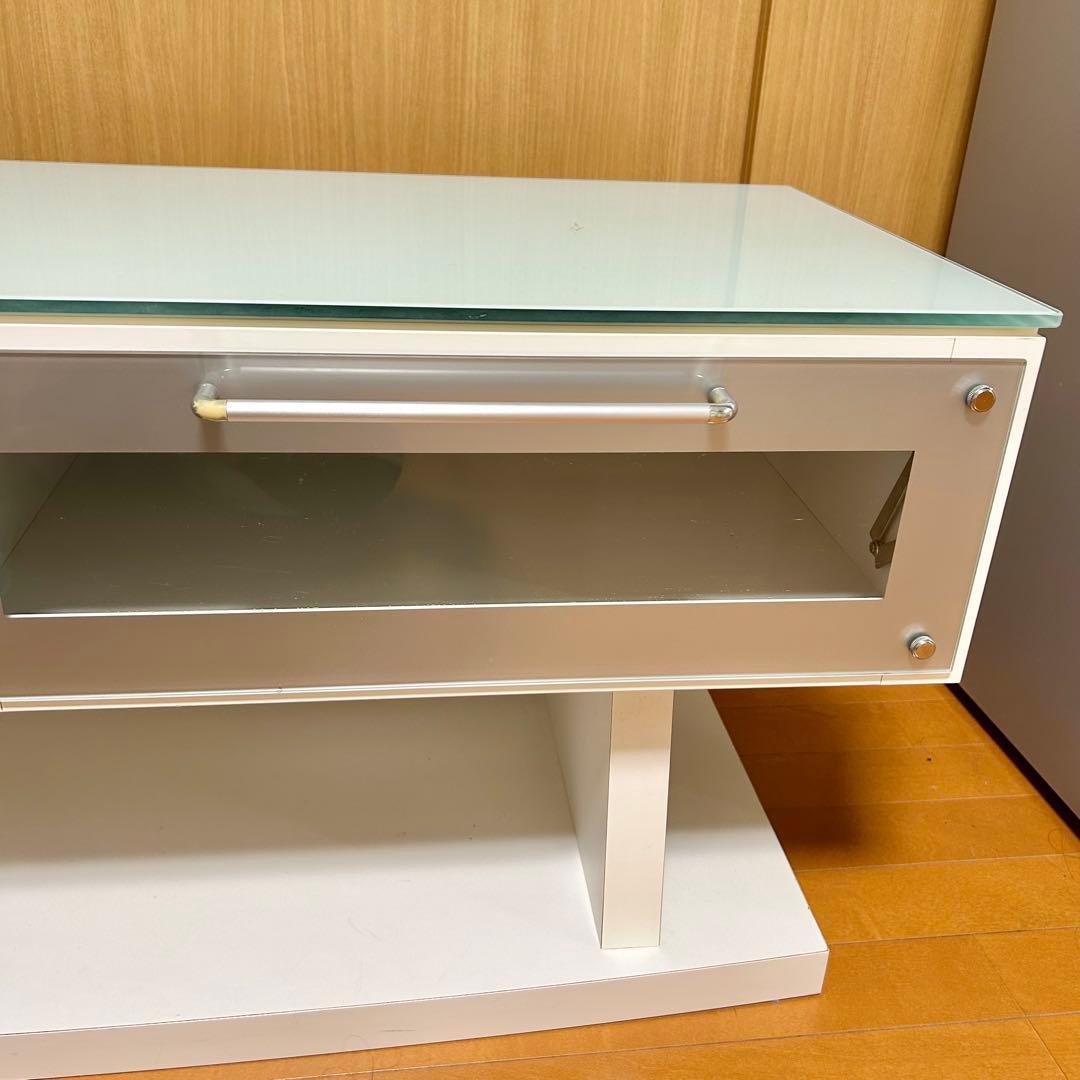 【NITORI】 ホワイトテレビボード 左右収納　送料込みでお値段ギリギリです