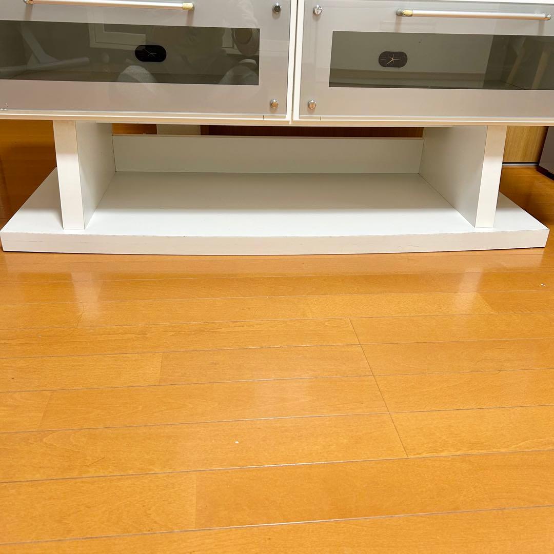 【NITORI】 ホワイトテレビボード 左右収納　送料込みでお値段ギリギリです